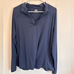 REI Women’s Zip-Up Shirt in Navy